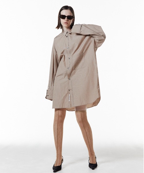 JOSE MOON（ジョゼムーン）の「LACE OVER-KNEE SOCKS/レースオーバーニーソックス（ソックス/靴下・レディース・ホワイト/レッド/ベージュ/ブラック/サックスブルー/グレー・FREE）」の9枚目の写真