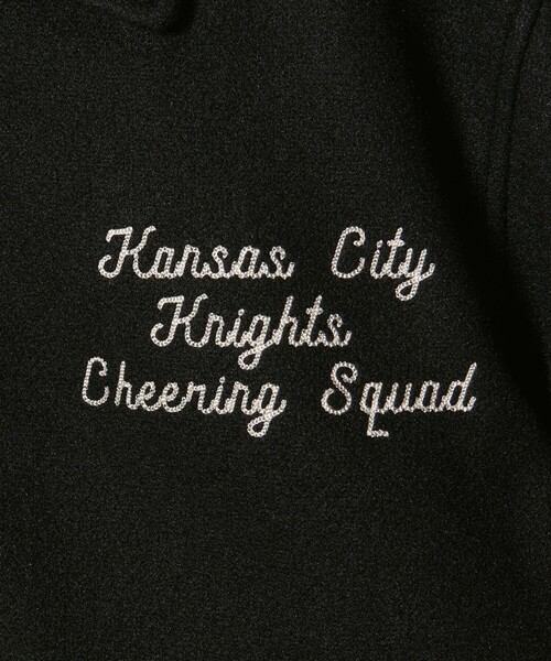 SKOOKUM(スクーカム)の「<SKOOKUM>SKOOKUM スタジャン<Select by EMMEL REFINES>(スタジャン・レディース・ブラック・S)」の7枚目の写真