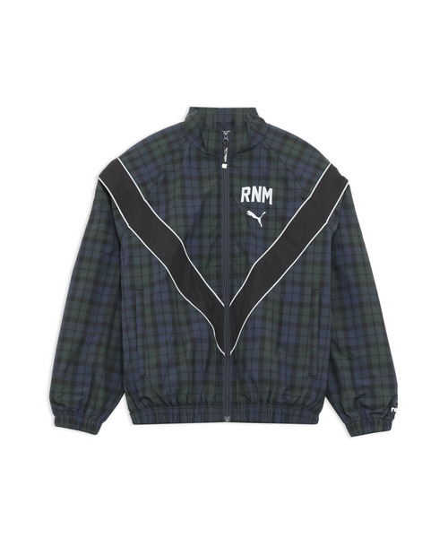 【未使用品】renoma golf x PUMA ナイロン ジャケット　黒色 renoma golf x PUMA RXP ナイロンセットアップ ジャケット BLACK