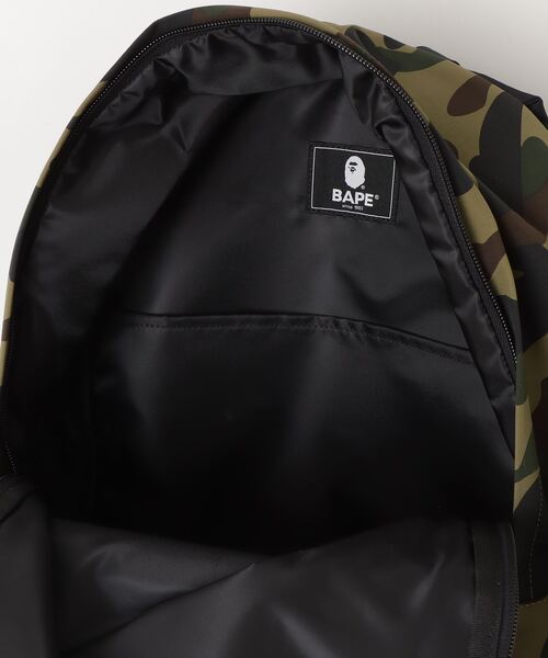 A BATHING APE（アベイシングエイプ）の「1ST CAMO APE HEAD PATCH DAYPACK TRAVEL（バックパック/リュック・メンズ・グリーン・FREE）」の8枚目の写真