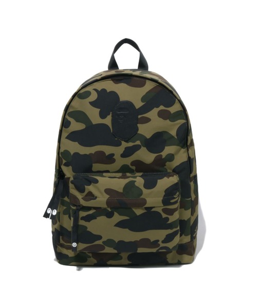 A BATHING APE（アベイシングエイプ）の「1ST CAMO APE HEAD PATCH DAYPACK TRAVEL（バックパック/リュック・メンズ・グリーン・FREE）」の2枚目の写真