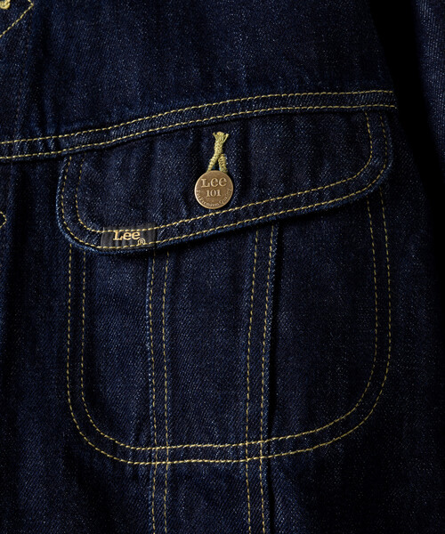 Lee 101-J ダークデニムジャケット　新品 お値下げしました Lee × FREAK'S STORE/リー 別注 101-J RIDERS JACKET/別注