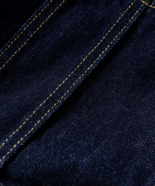 FREAK'S STORE(フリークスストア)の「Lee × FREAK'S STORE/リー 別注 101-J RIDERS JACKET/別注 ワンオーワン ジェー ライダースジャケット/デニムジャケット(デニムジャケット・レディース・サックスブルー/ネイビー・SMALL)」の13枚目の写真