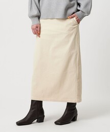 A DAY IN THE LIFE UNITED ARROWS | コーデュロイ タイトスカート ＜A DAY IN THE LIFE＞(スカート)