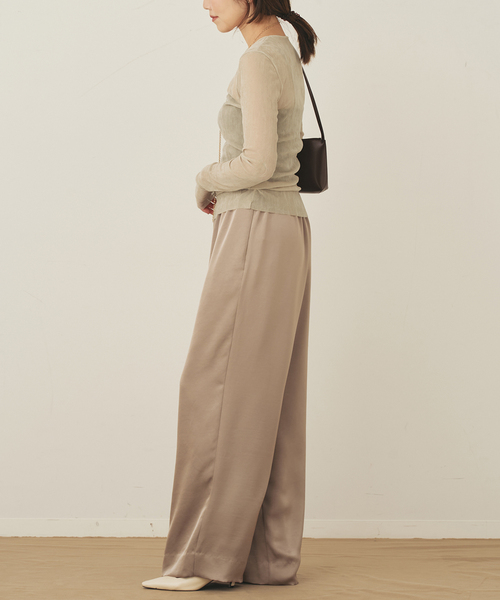 一部カラーWEB限定追加》Flocky Mesh ロンT（Tシャツ/カットソー