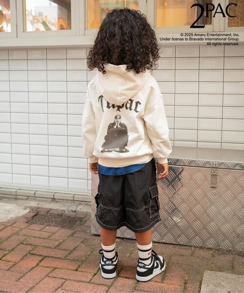 【未使用タグ付】【GREED】TERECO Puff Sleeve white Tupacコラボパーカー（パーカー）｜BREEZE（ブリーズ）の