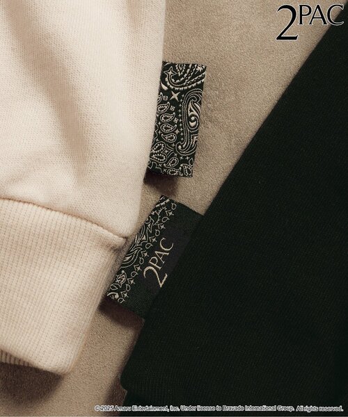 BREEZE(ブリーズ)の「Tupacコラボパーカー(パーカー・キッズ・アイボリー/ブラック・90/100/110/120/130/140/150)」の13枚目の写真