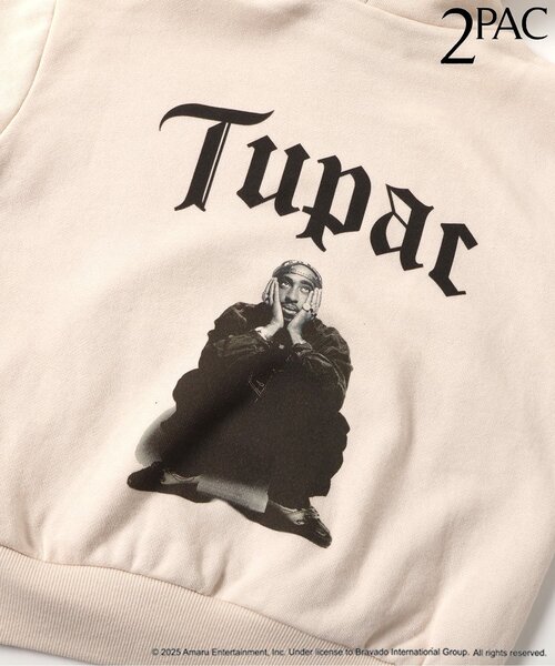 BREEZE(ブリーズ)の「Tupacコラボパーカー(パーカー・キッズ・アイボリー/ブラック・90/100/110/120/130/140/150)」の19枚目の写真