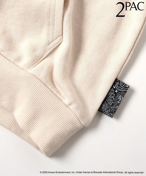 BREEZE(ブリーズ)の「Tupacコラボパーカー(パーカー・キッズ・アイボリー/ブラック・90/100/110/120/130/140/150)」の21枚目の写真