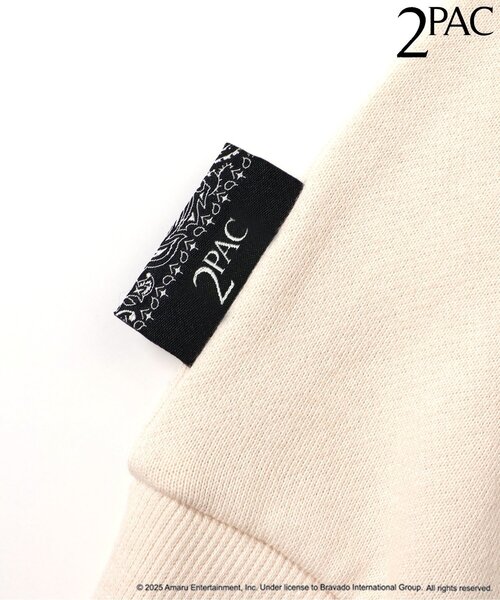 BREEZE(ブリーズ)の「Tupacコラボパーカー(パーカー・キッズ・アイボリー/ブラック・90/100/110/120/130/140/150)」の22枚目の写真