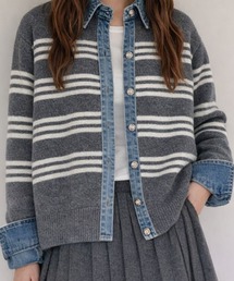 ポロシャツニット カーディガン U.S. POLO ASSN.（ユーエスポロアッスン） カーディガン ROOPTOKYO別注