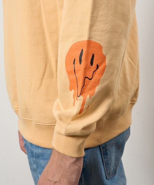 STUD MUFFIN（スタッドマフィン）の「msw1807-オーセンティックパイル ウェービーロゴ スマイルスエットシャツ(614-02856)（スウェット・メンズ・イエロー/ホワイト/ブラック/チャコールグレー・2/3/4）」の21枚目の写真