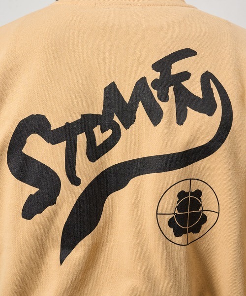 STUD MUFFIN（スタッドマフィン）の「msw1807-オーセンティックパイル ウェービーロゴ スマイルスエットシャツ(614-02856)（スウェット・メンズ・イエロー/ホワイト/ブラック/チャコールグレー・2/3/4）」の22枚目の写真