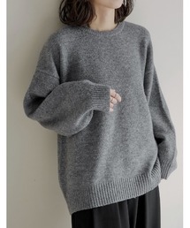モヘアニット」に該当するニット/セーター（グレー/灰色系