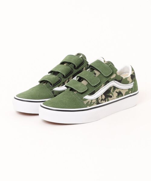 VANS ヴァンズ OLD SKOOL V オールドスクール V VN000V34CMA *SUEDE/C CAMO
