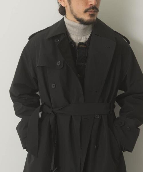 ITEMS URBANRESEARCH(アイテムズ アーバンリサーチ)の「撥水×防風 3LAYERSトレンチコート(その他アウター・メンズ・ブラック・MEDIUM/LARGE)」の19枚目の写真