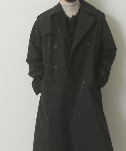 ITEMS URBANRESEARCH(アイテムズ アーバンリサーチ)の「撥水×防風 3LAYERSトレンチコート(その他アウター・メンズ・ブラック・MEDIUM/LARGE)」の18枚目の写真