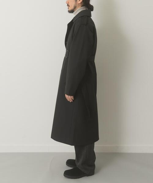 ITEMS URBANRESEARCH(アイテムズ アーバンリサーチ)の「撥水×防風 3LAYERSトレンチコート(その他アウター・メンズ・ブラック・MEDIUM/LARGE)」の11枚目の写真