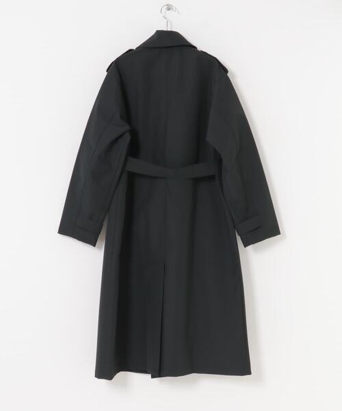ITEMS URBANRESEARCH(アイテムズ アーバンリサーチ)の「撥水×防風 3LAYERSトレンチコート(その他アウター・メンズ・ブラック・MEDIUM/LARGE)」の6枚目の写真