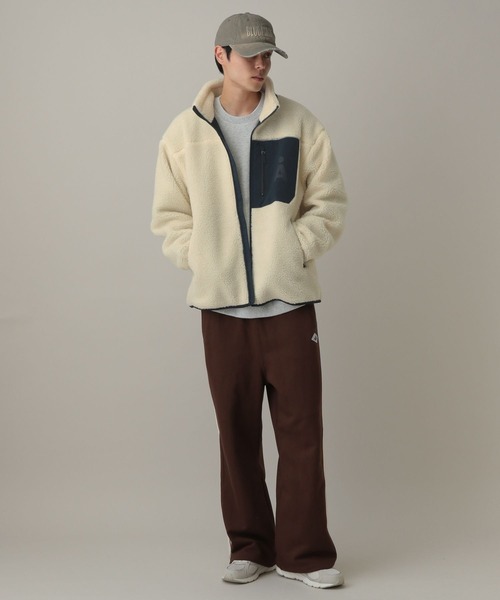 ALAND（エーランド）の「【UNISEX】ALAND／スタンドボアブルゾン（ブルゾン・レディース・ホワイト/その他1・LARGE/SMALL）」の22枚目の写真