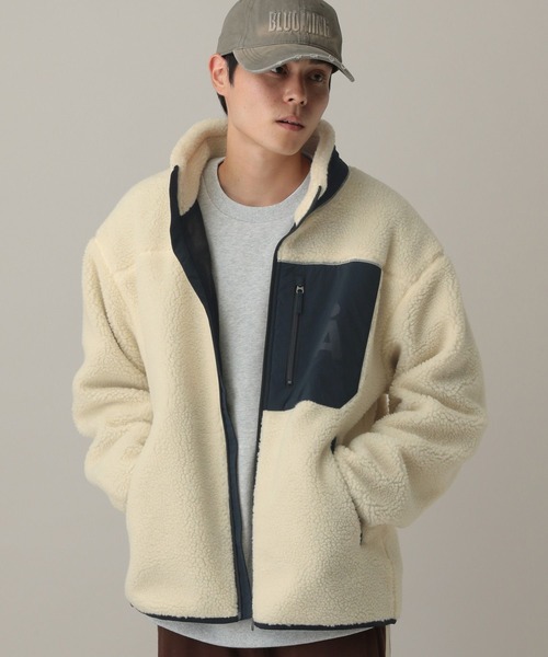 ALAND（エーランド）の「【UNISEX】ALAND／スタンドボアブルゾン（ブルゾン・レディース・ホワイト/その他1・LARGE/SMALL）」の19枚目の写真