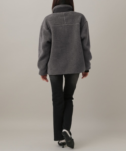 ALAND（エーランド）の「【UNISEX】ALAND／スタンドボアブルゾン（ブルゾン・レディース・ホワイト/その他1・LARGE/SMALL）」の15枚目の写真