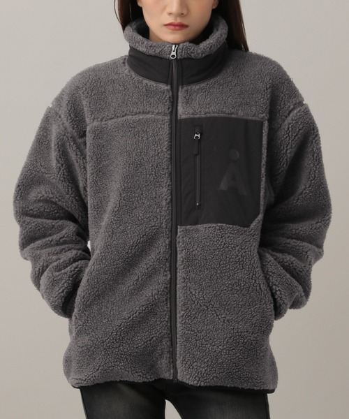 ALAND（エーランド）の「【UNISEX】ALAND／スタンドボアブルゾン（ブルゾン・レディース・ホワイト/その他1・LARGE/SMALL）」の16枚目の写真