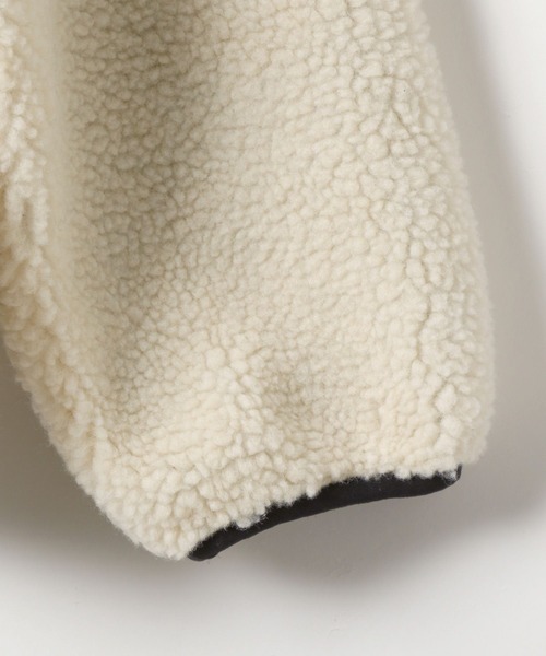 ALAND（エーランド）の「【UNISEX】ALAND／スタンドボアブルゾン（ブルゾン・レディース・ホワイト/その他1・LARGE/SMALL）」の5枚目の写真