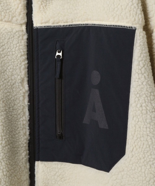 ALAND（エーランド）の「【UNISEX】ALAND／スタンドボアブルゾン（ブルゾン・レディース・ホワイト/その他1・LARGE/SMALL）」の7枚目の写真