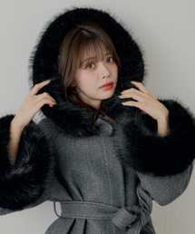 ポンチョコート ケープコート」に該当するポンチョファッション通販