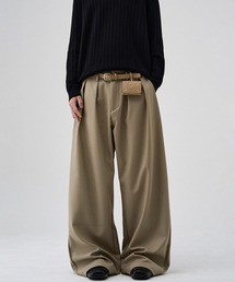 ルーズシルエット ワイドスラックス WO25W3PT01【WB ORIGINALS】【2025AW】