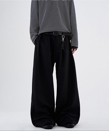 ルーズシルエット ワイドスラックス WO25W3PT01【WB ORIGINALS】【2025AW】