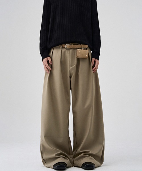 オーラリー2025AWブラウン スラックス オーラリー2025AWブラウン スラックス AURALEEのスラックス（ブラウン