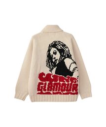 HYSTERIC GLAMOUR(ヒステリックグラマー)のVIXEN GIRL編込 カウチン(カーディガン/ボレロ)