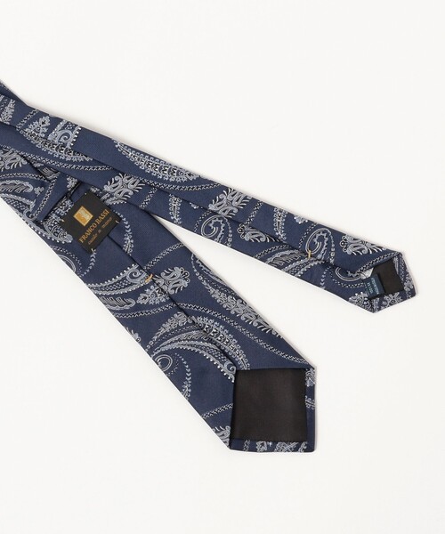FRANCO BASSI / シルク ペイズリー柄 ジャカード ネクタイ（ネクタイ