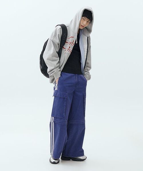 DNSR（ディーエヌエスアール）の「EMC エンブロイドストライプシャツ ブルー（シャツ/ブラウス・メンズ・その他・SMALL/MEDIUM/LARGE）」の4枚目の写真