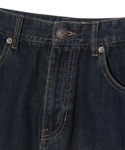 DISTN9NE(ディストナイン)の「Cargo Wide Denim Pants DARK INDIGO (LP2DU388-064)(デニムパンツ・メンズ・その他・28/30/27/32)」の2枚目の写真