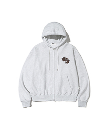 イニシャルマッププリントツーウェイフードジップアップ [3カラー]