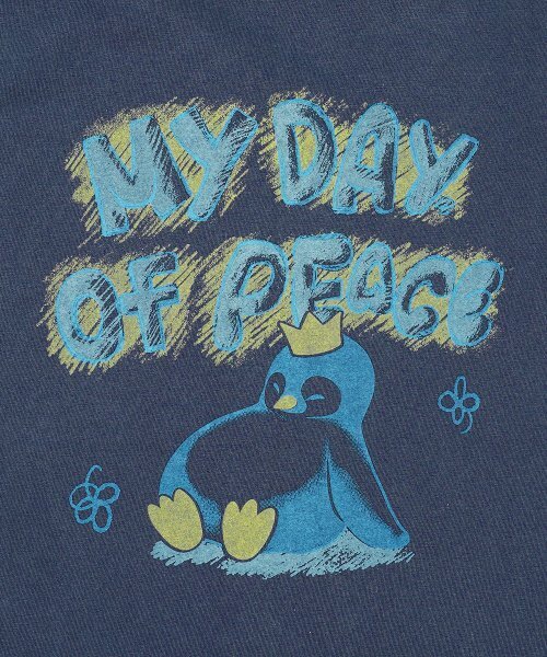 GAKKAI UNIONS（ガッカイユニオンズ）の「マイデイピグメント 半袖Tシャツ ダイブブルー（Tシャツ/カットソー・レディース・その他・MEDIUM/LARGE）」の2枚目の写真