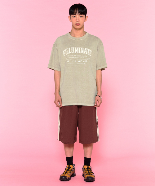F.ILLUMINATE（フィルミネイト）の「デミッジグラフィックピグメントTシャツ-ワイン（Tシャツ/カットソー・レディース・その他・MEDIUM/LARGE/SMALL）」の5枚目の写真