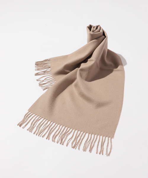 THE INOUE BROTHERS(ザイノウエブラザーズ)の「THE INOUE BROTHERS / ザ イノウエブラザーズ Brushed Scarf(マフラー・メンズ・ベージュ系その他/チャコールグレー/ライトブルー/ブラック/ボルドー・FREE)」の4枚目の写真