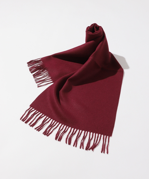 THE INOUE BROTHERS(ザイノウエブラザーズ)の「THE INOUE BROTHERS / ザ イノウエブラザーズ Brushed Scarf(マフラー・メンズ・ベージュ系その他/チャコールグレー/ライトブルー/ブラック/ボルドー・FREE)」の1枚目の写真