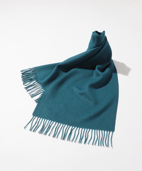 THE INOUE BROTHERS(ザイノウエブラザーズ)の「THE INOUE BROTHERS / ザ イノウエブラザーズ Brushed Scarf(マフラー・メンズ・ベージュ系その他/チャコールグレー/ライトブルー/ブラック/ボルドー・FREE)」の5枚目の写真