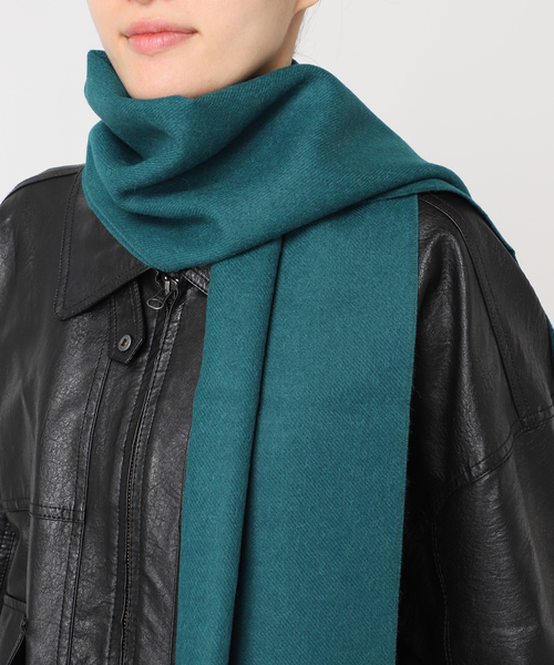 THE INOUE BROTHERS(ザイノウエブラザーズ)の「THE INOUE BROTHERS / ザ イノウエブラザーズ Brushed Scarf(マフラー・メンズ・ベージュ系その他/チャコールグレー/ライトブルー/ブラック/ボルドー・FREE)」の8枚目の写真