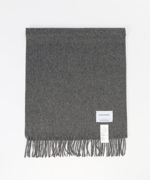 THE INOUE BROTHERS(ザイノウエブラザーズ)の「THE INOUE BROTHERS / ザ イノウエブラザーズ Brushed Scarf(マフラー・メンズ・ベージュ系その他/チャコールグレー/ライトブルー/ブラック/ボルドー・FREE)」の11枚目の写真