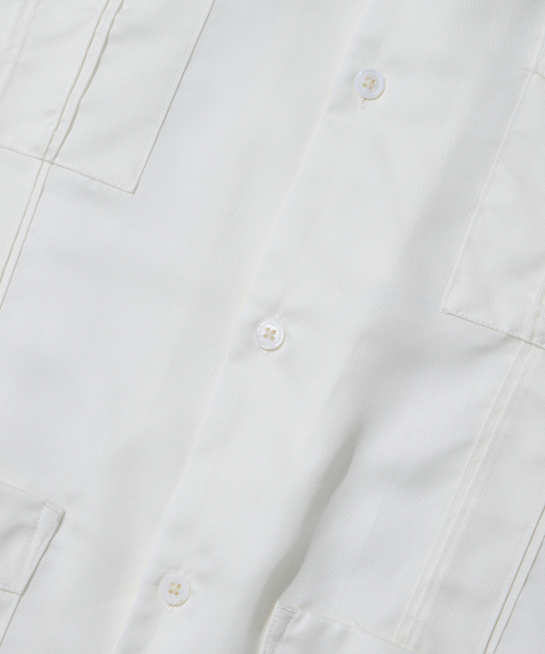 OUTSTANDING(アウトスタンディング)の「4PK CUBAN COLLAR HALF SHIRT_OFF WHITE(シャツ/ブラウス・メンズ・その他・SMALL/MEDIUM/LARGE)」の5枚目の写真