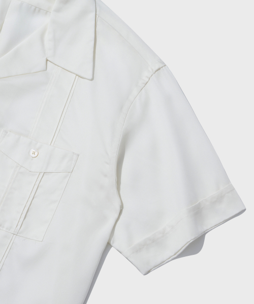 OUTSTANDING(アウトスタンディング)の「4PK CUBAN COLLAR HALF SHIRT_OFF WHITE(シャツ/ブラウス・メンズ・その他・SMALL/MEDIUM/LARGE)」の6枚目の写真