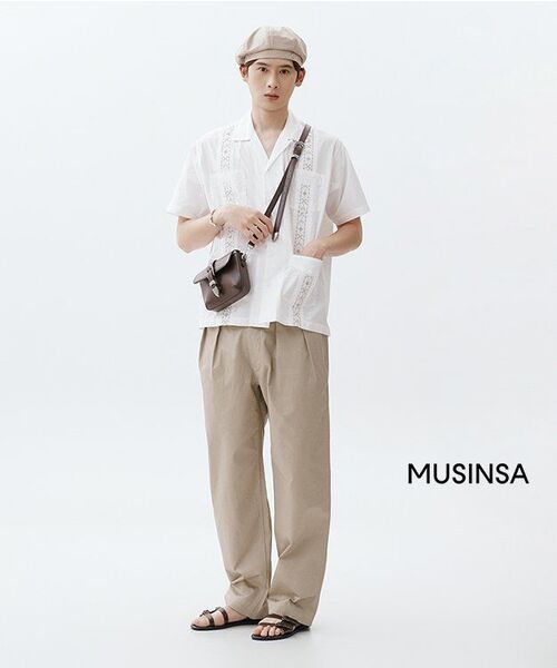 OUTSTANDING(アウトスタンディング)の「4PK CUBAN COLLAR HALF SHIRT_OFF WHITE(シャツ/ブラウス・メンズ・その他・SMALL/MEDIUM/LARGE)」の9枚目の写真