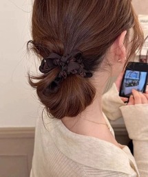 tunee（チュニー）の「【446657】リボンデザインゴム(RZ)（ヘアゴム）」