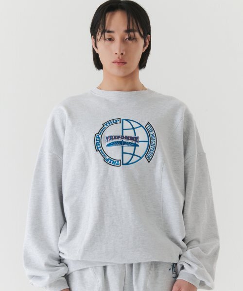 TRIP LE SENS(トリップ ル センス)の「ユニセックス TRIP ON ME スウェットシャツ_IVORY(スウェット・レディース・その他・LARGE/MEDIUM)」の2枚目の写真